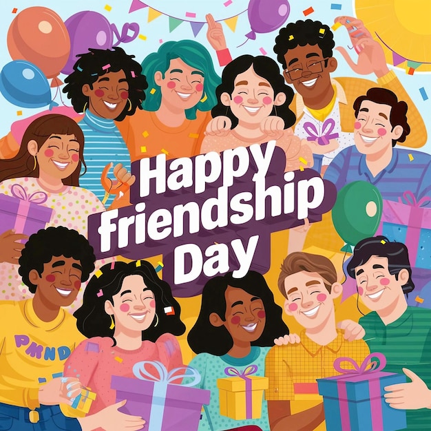 Feliz Dia da Amizade