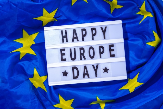 Feliz Dia da Europa Fundo