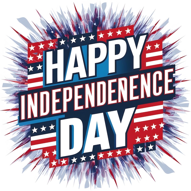 feliz dia da independência design de camiseta