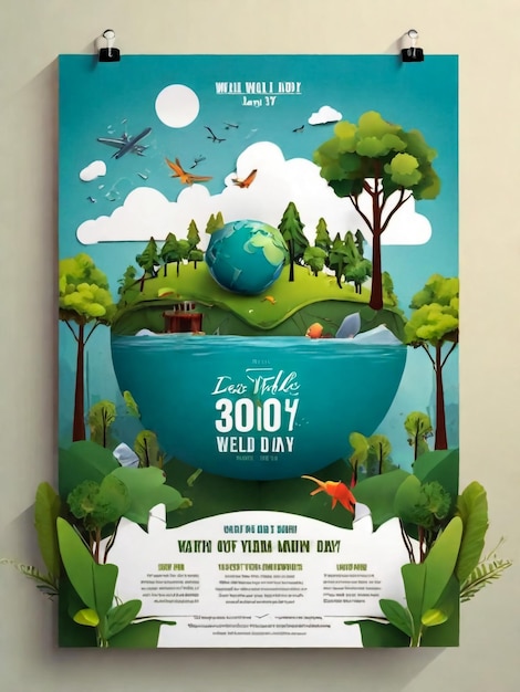 Feliz Dia da Terra Salve a Natureza Ilustração ecológica vetorial para mídia social cartaz cartaz flyer sobre o tema de salvar o planeta mãos humanas protegem a terra