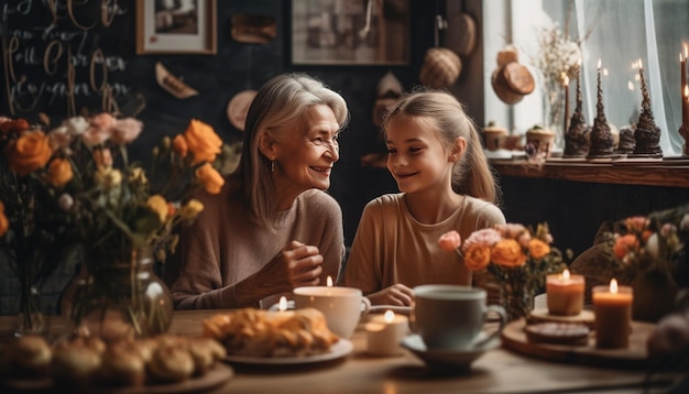 Feliz Dia das Mães Generativa Ai