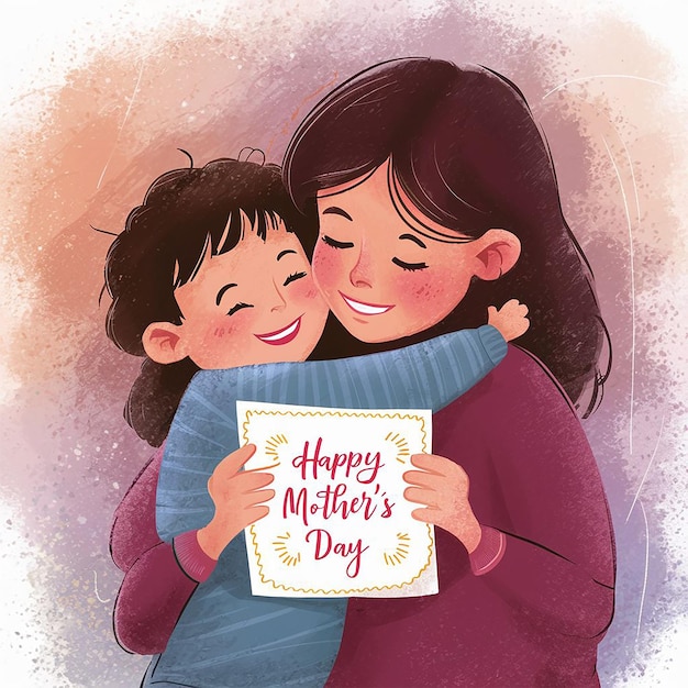 Feliz Dia das Mães Imagens Mãe e Filho Imagens Celebração do Festival da Maternidade