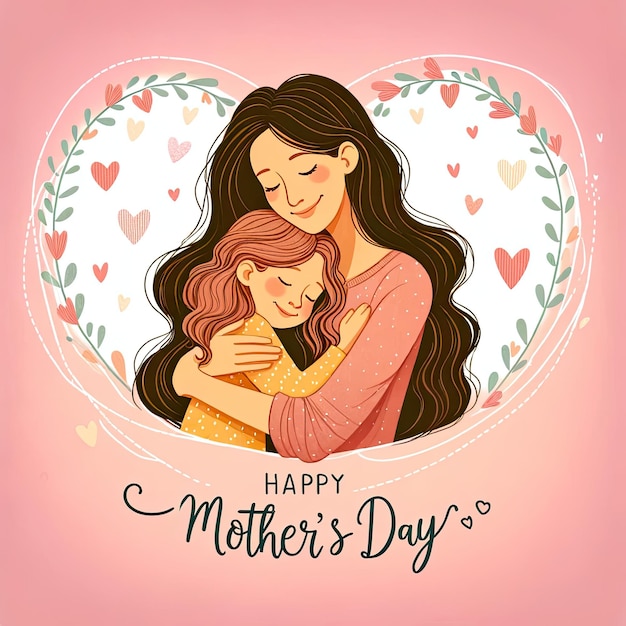 Feliz Dia das Mães Imagens Mãe e Filho Imagens Celebração do Festival da Maternidade