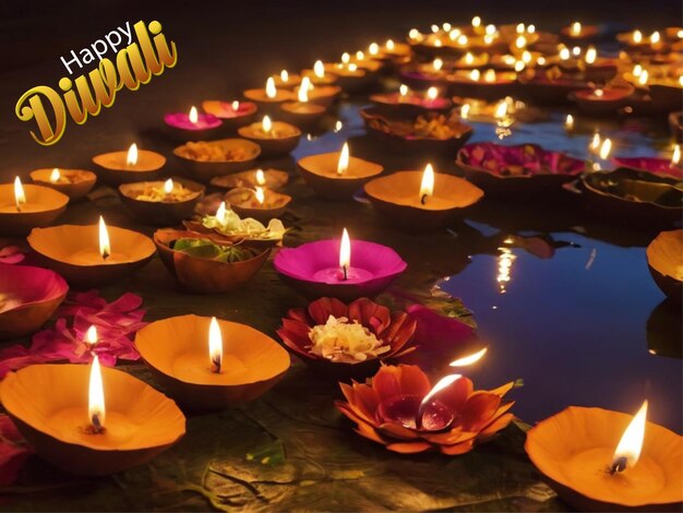 Foto feliz día de diwali