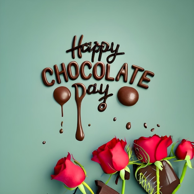 Feliz dia do chocolate.