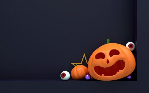 Foto feliz día de halloween banner
