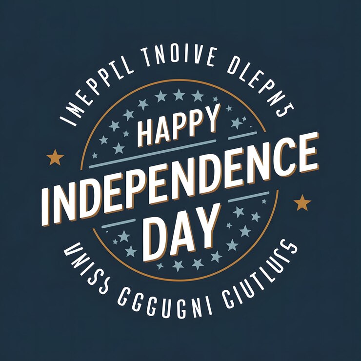 Foto feliz día de la independencia de los estados unidos diseño de la camiseta del día de la independiencia
