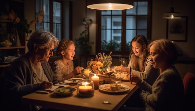 Feliz día de la madre Ai generativo