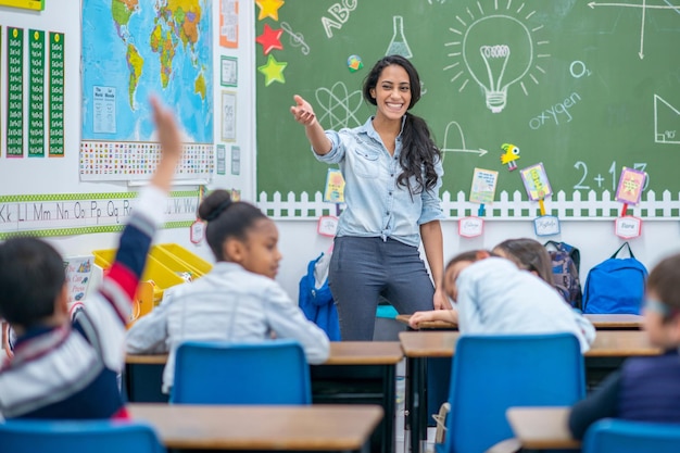 Feliz Día de los Maestros Concepto de Educación Evento Antecedentes