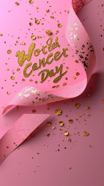 Foto feliz dia mundial do câncer