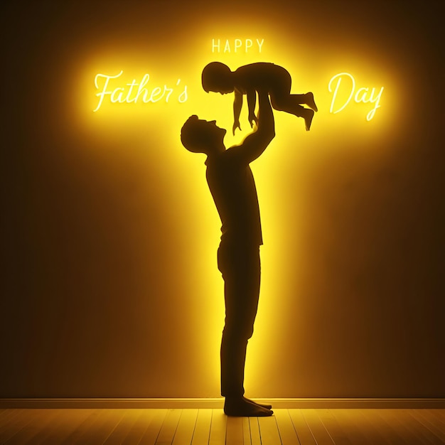 Feliz día del padre generado por la IA