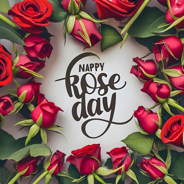 Feliz día de las rosas.