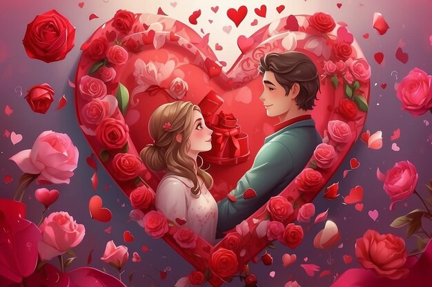 Feliz día de San Valentín para difundir el amor