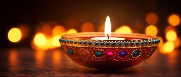 Feliz Diwali Diwali Diya Generative Ai