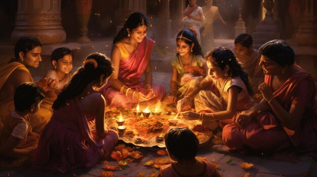 Feliz Diwali .