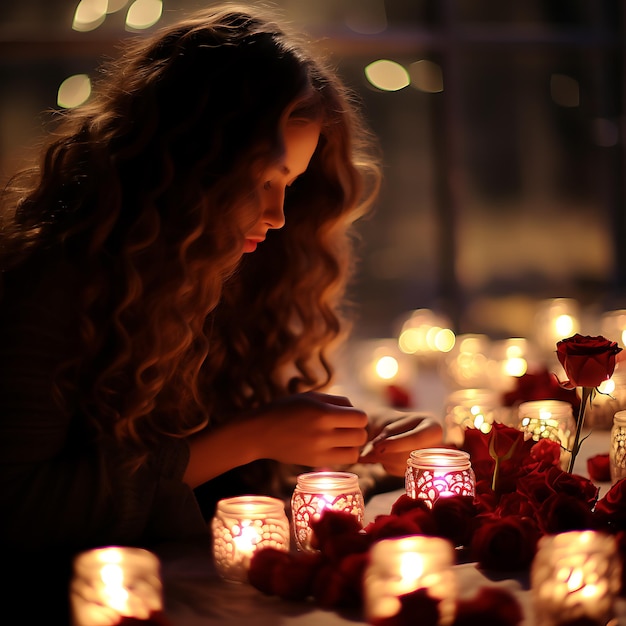 Feliz festival de diwali feminino comemorando diwali com muita felicidade feminina comemorando diyas