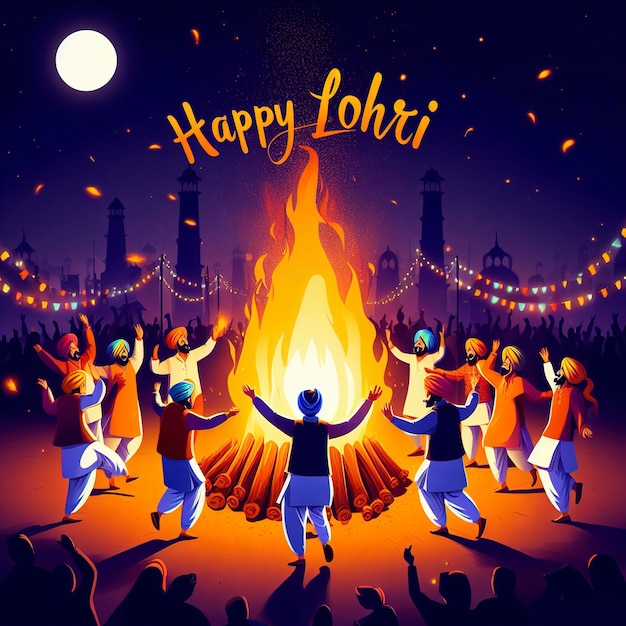 Feliz Festival de Lohri Lohri