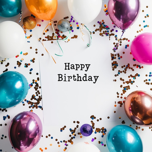Feliz fiesta de cumpleaños Efecto de texto de cumpleños Tarta de cumpleño