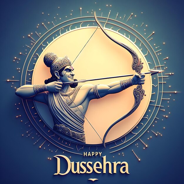 Foto feliz fiesta de dussehra