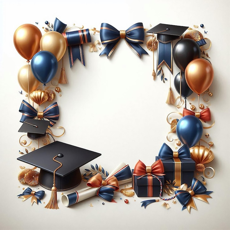 Foto feliz fiesta de graduación