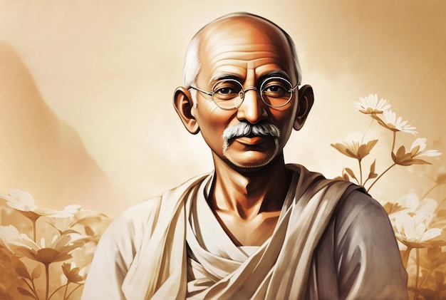 Feliz Gandhi Jayanti Mahatma Gandhiji