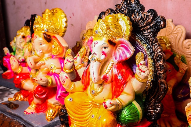 Feliz Ganesh Chaturthi Deus Hindu Ganesha