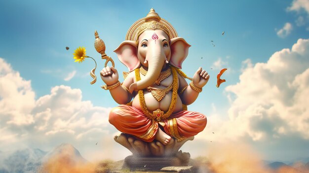 Feliz Ganesh Chaturthi Generative ai