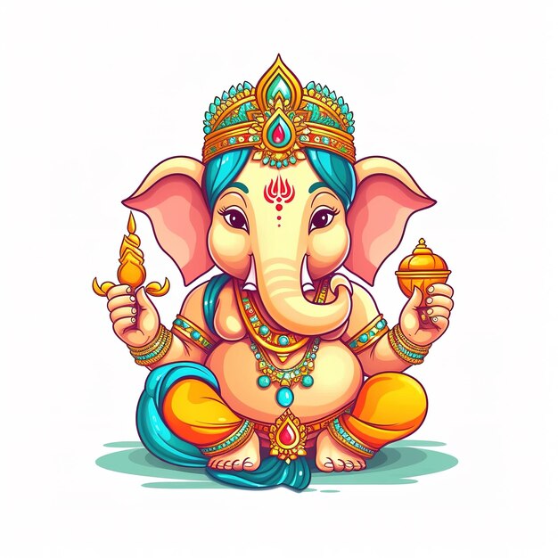 Feliz Ganesh Chaturthi Generativo ai