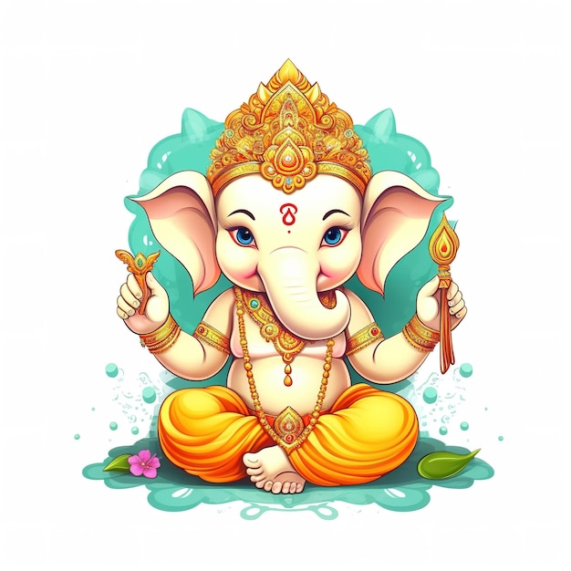 Feliz Ganesh Chaturthi Generativo ai