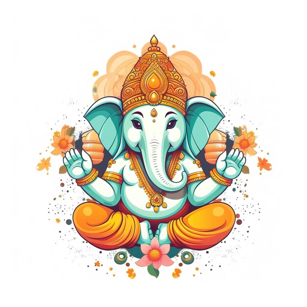 Feliz Ganesh Chaturthi Generativo ai