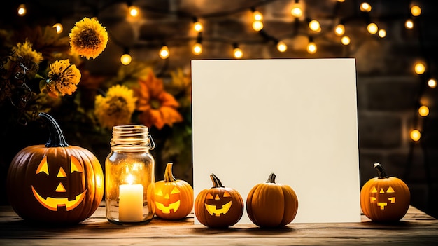 Feliz Halloween en el fondo de la ciudad de la noche oscura