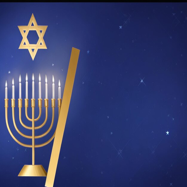 Foto feliz hanukkah estrela david imagens de fundo coleções lindos papéis de parede ai gerados