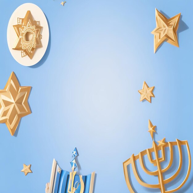 Foto feliz hanukkah estrela david imagens de fundo coleções lindos papéis de parede ai gerados