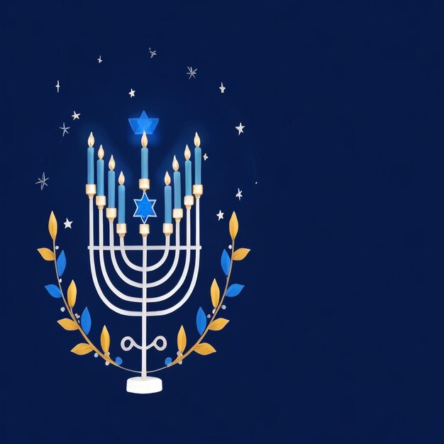 Foto feliz hanukkah estrela david imagens de fundo coleções lindos papéis de parede ai gerados