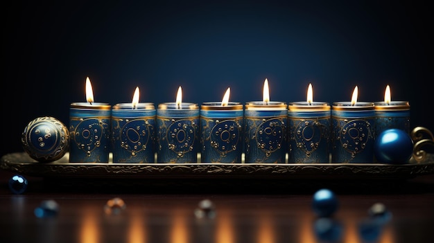 Feliz Hanukkah festa das luzes celebração da libertação espiritual nacional de nosso povo feriado judaico Festa das Luzes Festa dos Macabeus vitória sobre os gregos consagração altar e templo