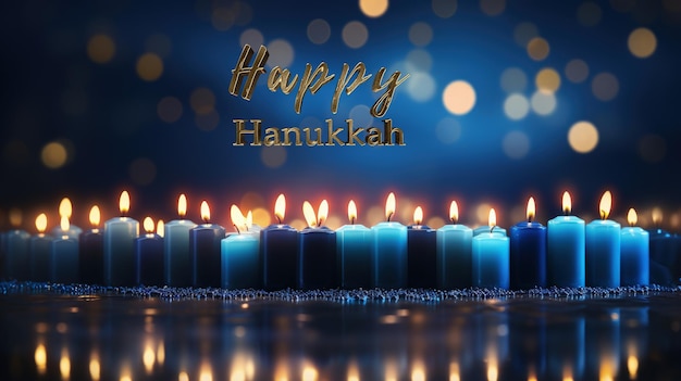 Feliz Hanukkah festa das luzes celebração da libertação espiritual nacional de nosso povo feriado judaico Festa das Luzes Festa dos Macabeus vitória sobre os gregos consagração altar e templo