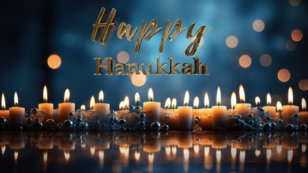 Feliz Hanukkah festa das luzes celebração da libertação espiritual nacional de nosso povo feriado judaico Festa das Luzes Festa dos Macabeus vitória sobre os gregos consagração altar e templo