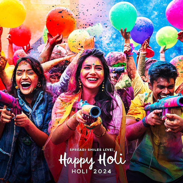 Feliz Holi a todos en el 2024