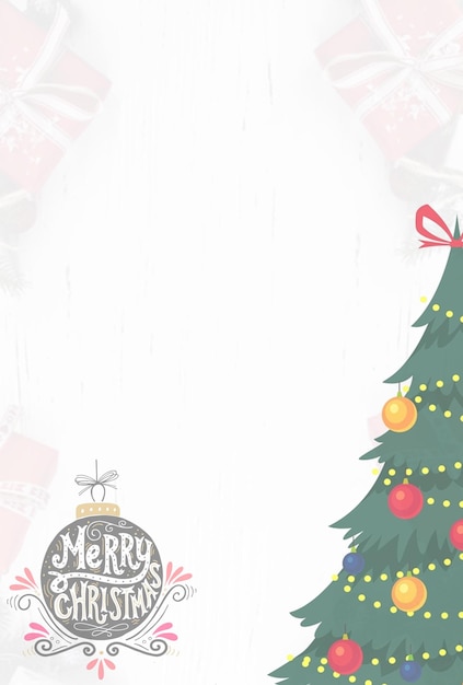 Feliz natal design de fundo premium