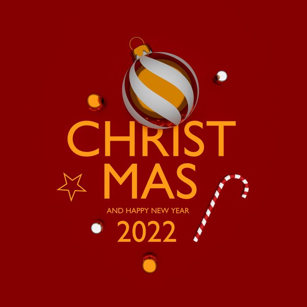 Feliz natal e feliz ano novo 2022