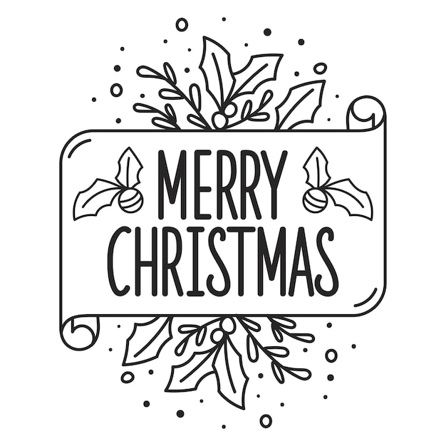Feliz Natal emblema png fundo transparente