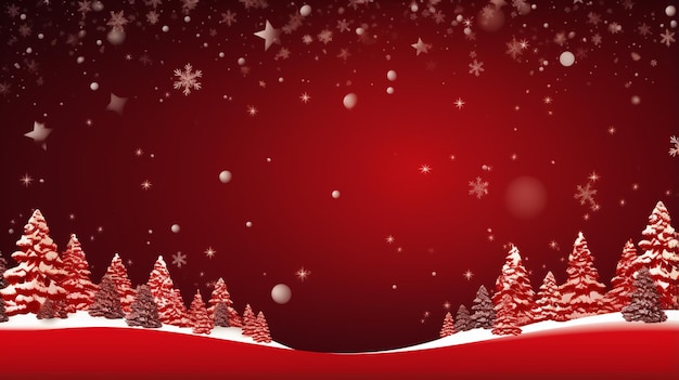 Feliz natal fundo vermelho ultra hd