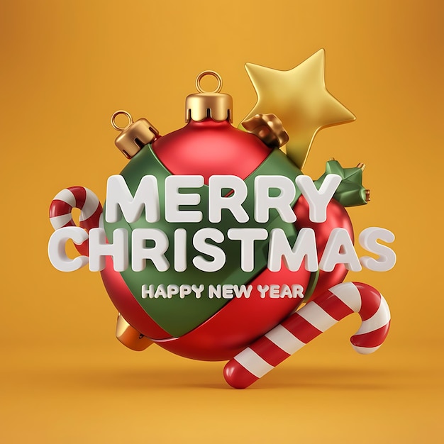 Feliz Navidad 2025 Saludos festivos con un diseño impresionante