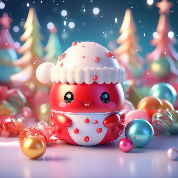 Feliz Navidad y Año Nuevo 3D rendering Feliz navidad y año nuevo 3D rendered feliz chr