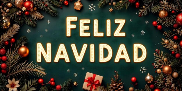 Feliz Navidad Cartas felices de Navidad banner web o foto de portada de facebook