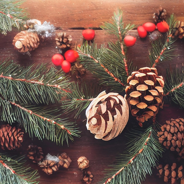 Feliz Navidad enmarca el tema de la decoración festiva de invierno de Feliz Navidad y Feliz Año Nuevo
