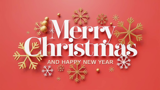 Feliz Navidad y Feliz Año Nuevo