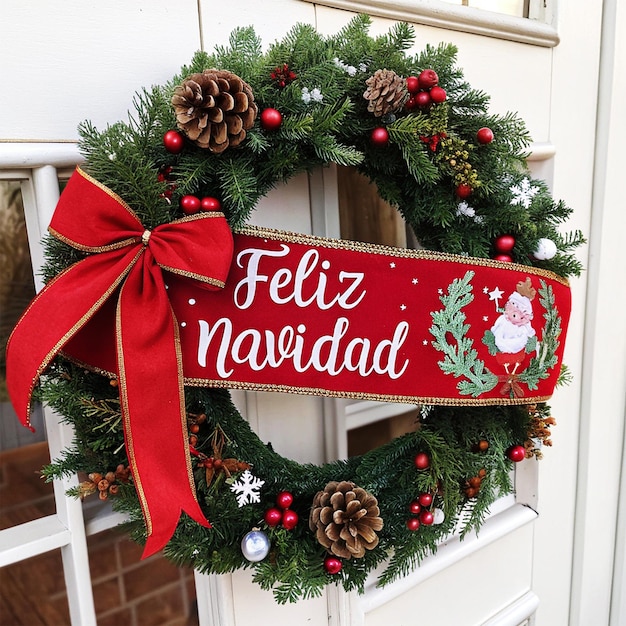 Feliz Navidad Frases caligráficas para Navidad Letras dibujadas a mano para tarjetas de felicitación de Navidad inv