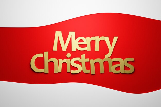 Foto feliz navidad letras doradas sobre un fondo blanco y rojo aislado. alfabeto de año nuevo para la plantilla de tarjeta de vacaciones de navidad. marco conceptual para felicitaciones