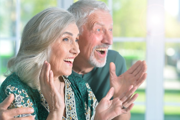 Feliz pareja senior